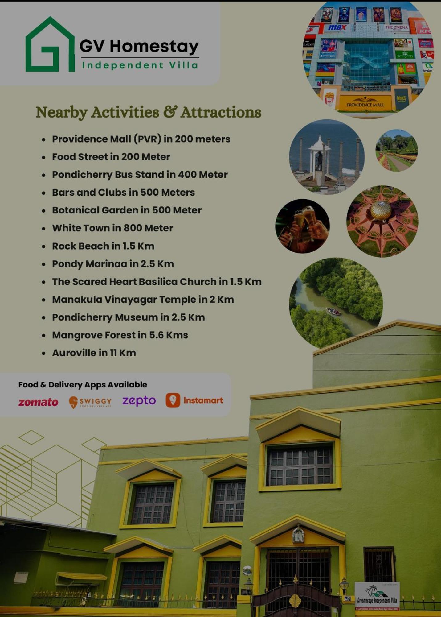 Gv Homes Independent Villa Pondicherry Exterior photo